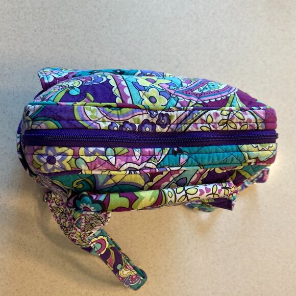 Vera Bradley Backpack EUC Purple Paisley Heather Pattern main image 6